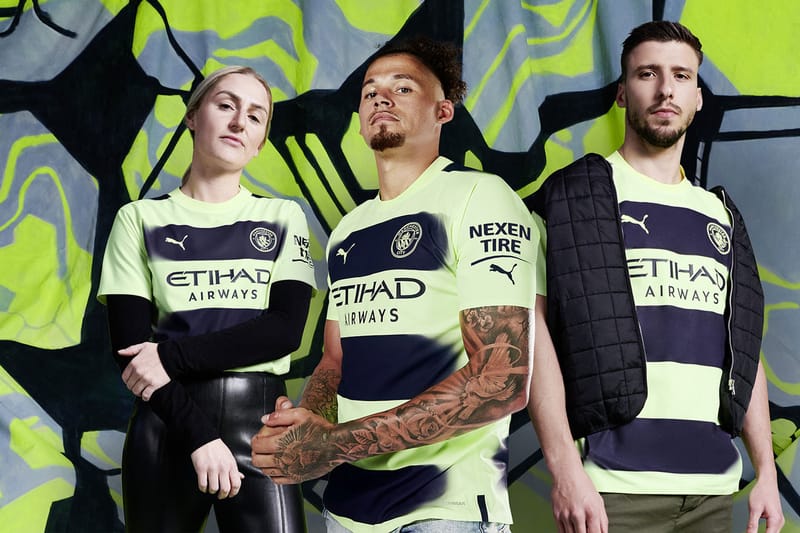 Manchester City Presents Its Official Third Kit | Hypebeast