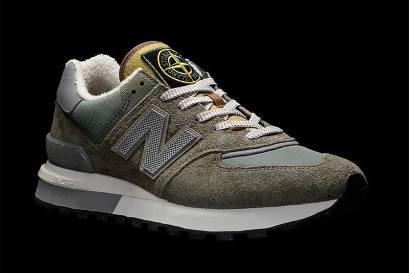 Stone Island and New Balance Unveil New 574 Shoe Hypebeast