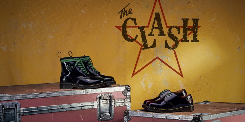 Dr. Martens x The Clash Collaboration Release Info Hypebeast