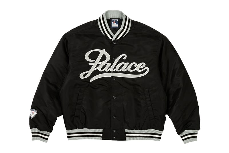 Palace hot sale varsity jacket