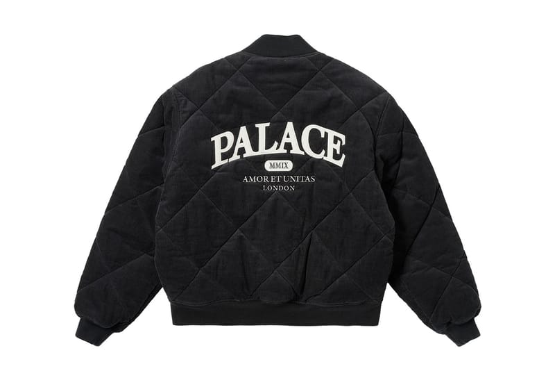 Palace funder shearling on sale jacket