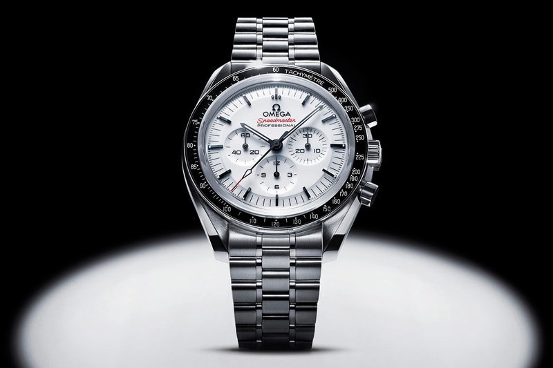 OMEGA Speedmaster Moonwatch Lacquered White Dial | Hypebeast