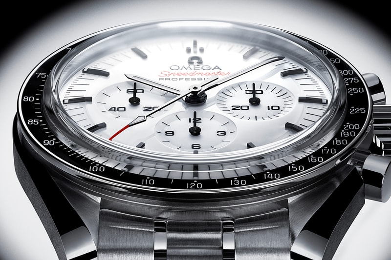 OMEGA Speedmaster Moonwatch Lacquered White Dial Hypebeast