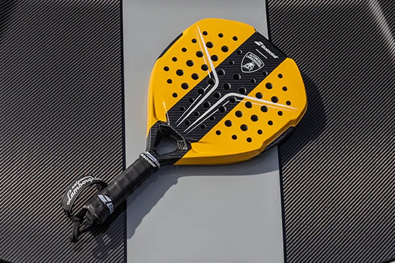 Lamborghini x Babolat Paddle Racquet Collab Info | Hypebeast