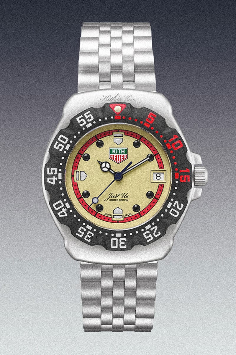 TAG Heuer x KITH Formula 1 Watch Collection Info | Hypebeast